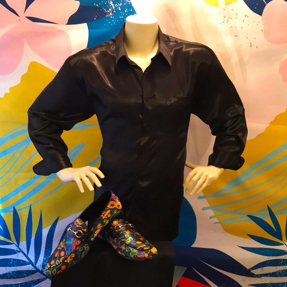 Daniel Ellissa Satin Dress Shirt